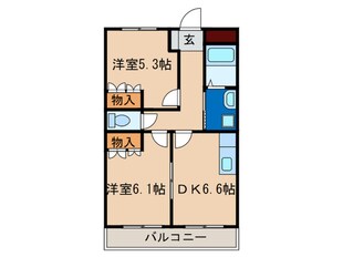 フォーシーズンの物件間取画像